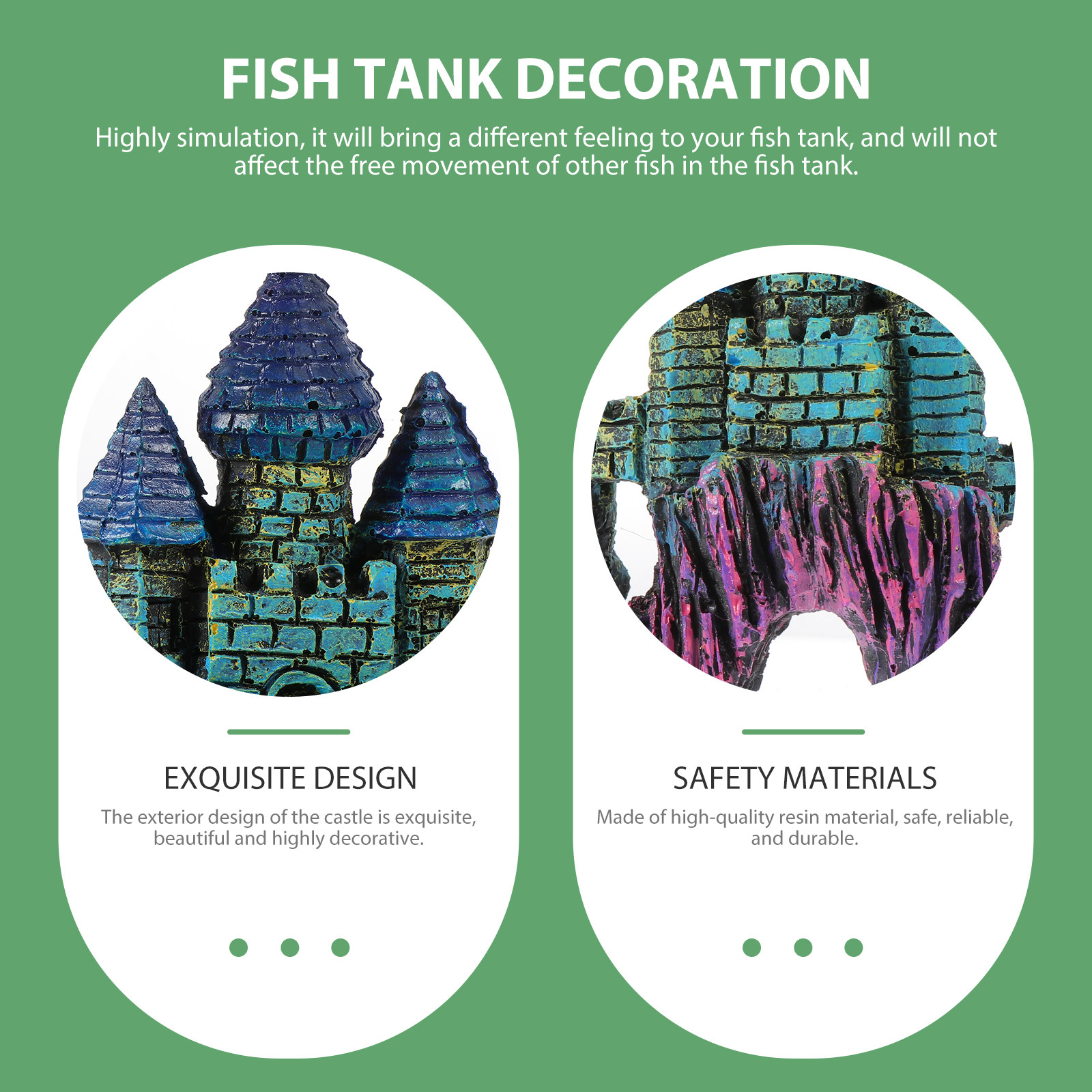 Planted Aquarium For Goldfish - 15Pcs Aquarium Decoration Set Simulation Aquatic