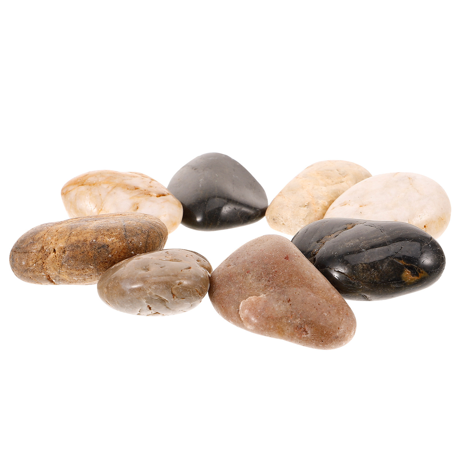 Aquarium Planted Fish Tank - 1Set Aquarium Pebbles Gravel 500G for