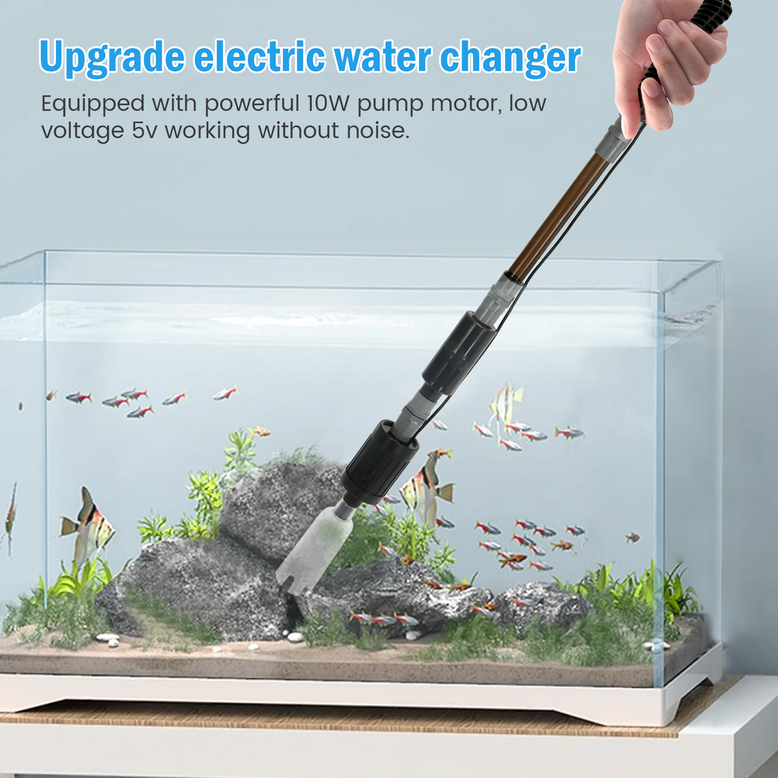 10W 6 In 1 USB Aquarium Water  – Planted Aquarium Products Bewertung und Preis
