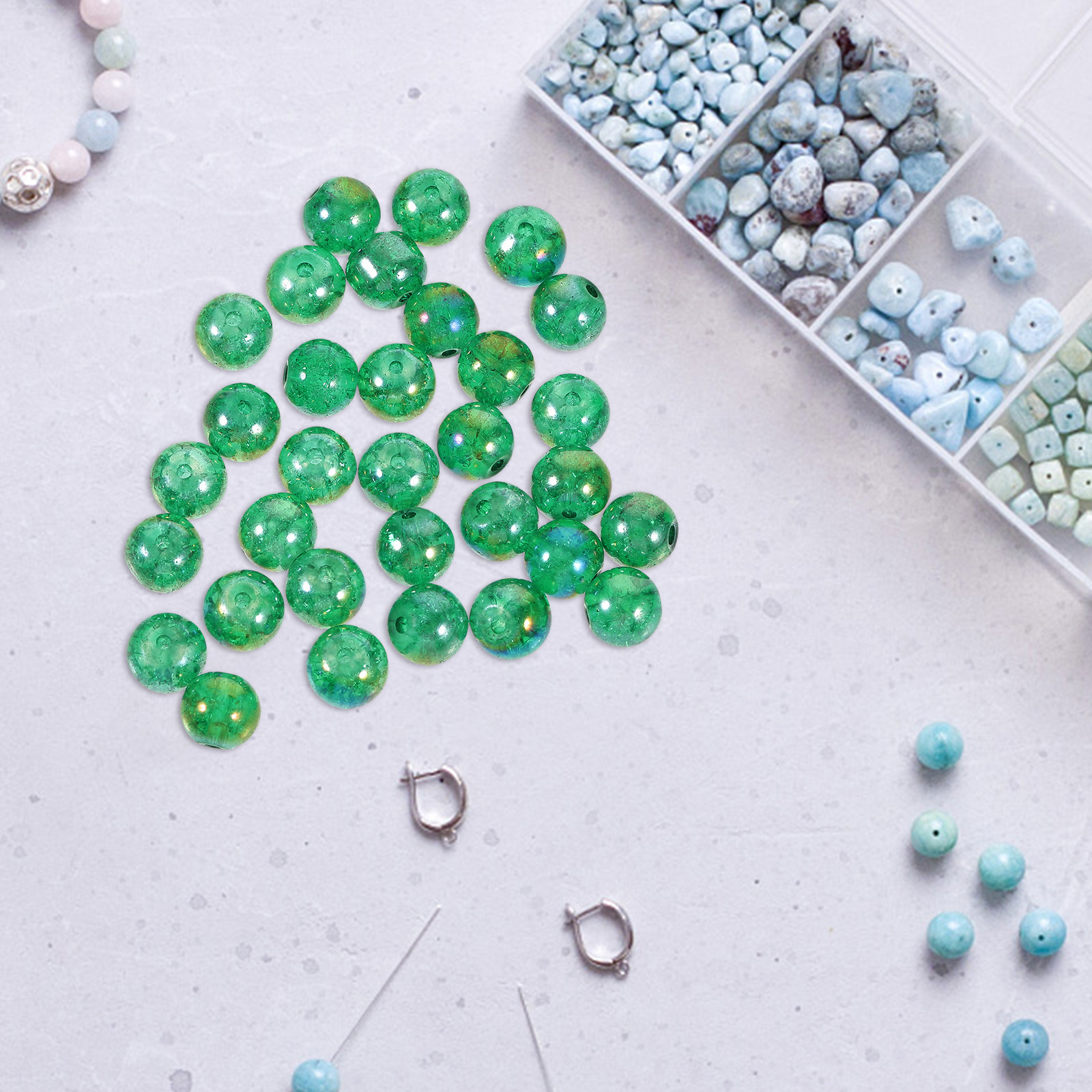 50Pcs Glass Beads Decor for Aq – Aquarium Planted Bewertung und Preis
