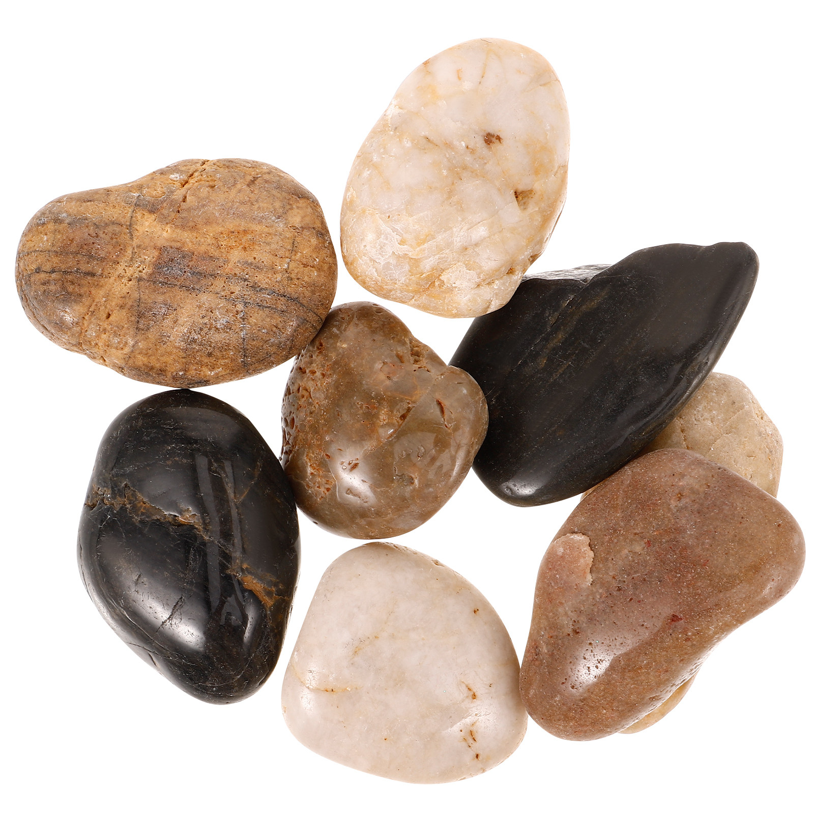 1Set Aquarium Pebbles Gravel 5 – Aquarium Planted Fish Tank Bewertung und Preis