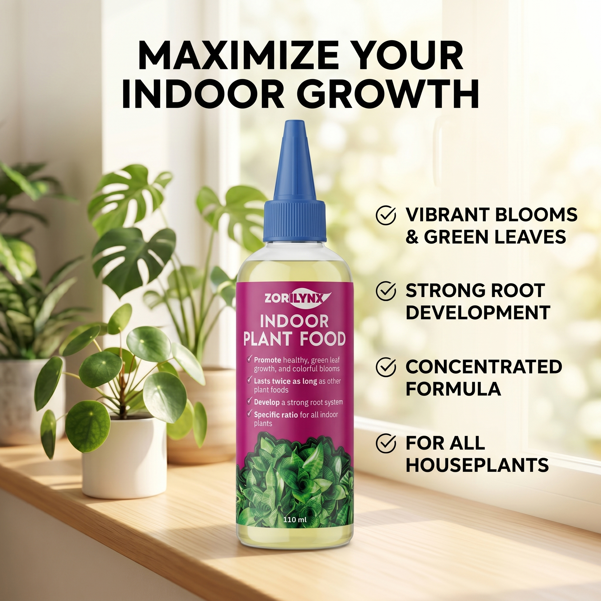 ZORILYNX Indoor Plant Food Liq – Liquid Fertilizer All In Bewertung und Preis