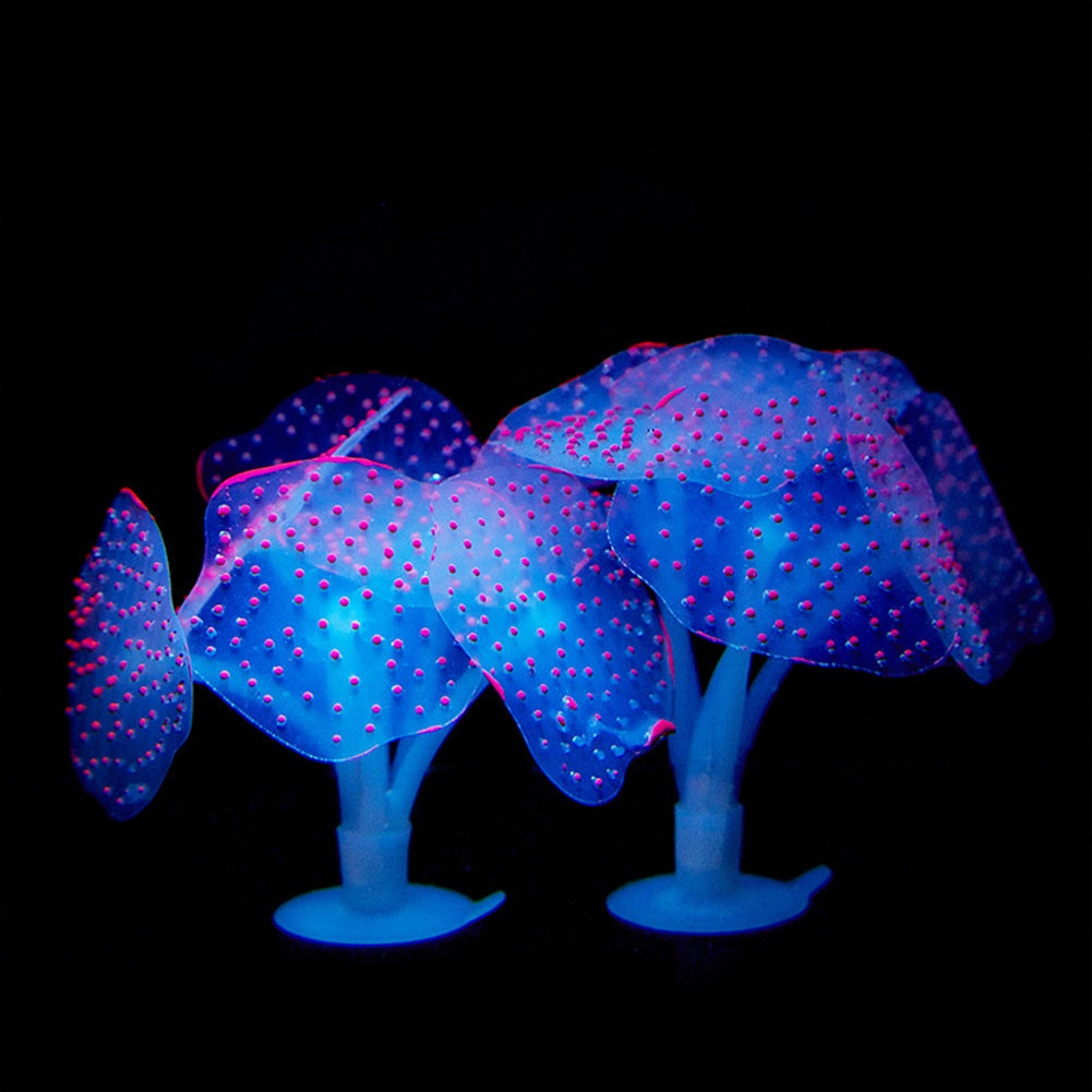 1Pcs Luminous Anemone Artifici – Aquarium Planted Fish Tank Bewertung und Preis