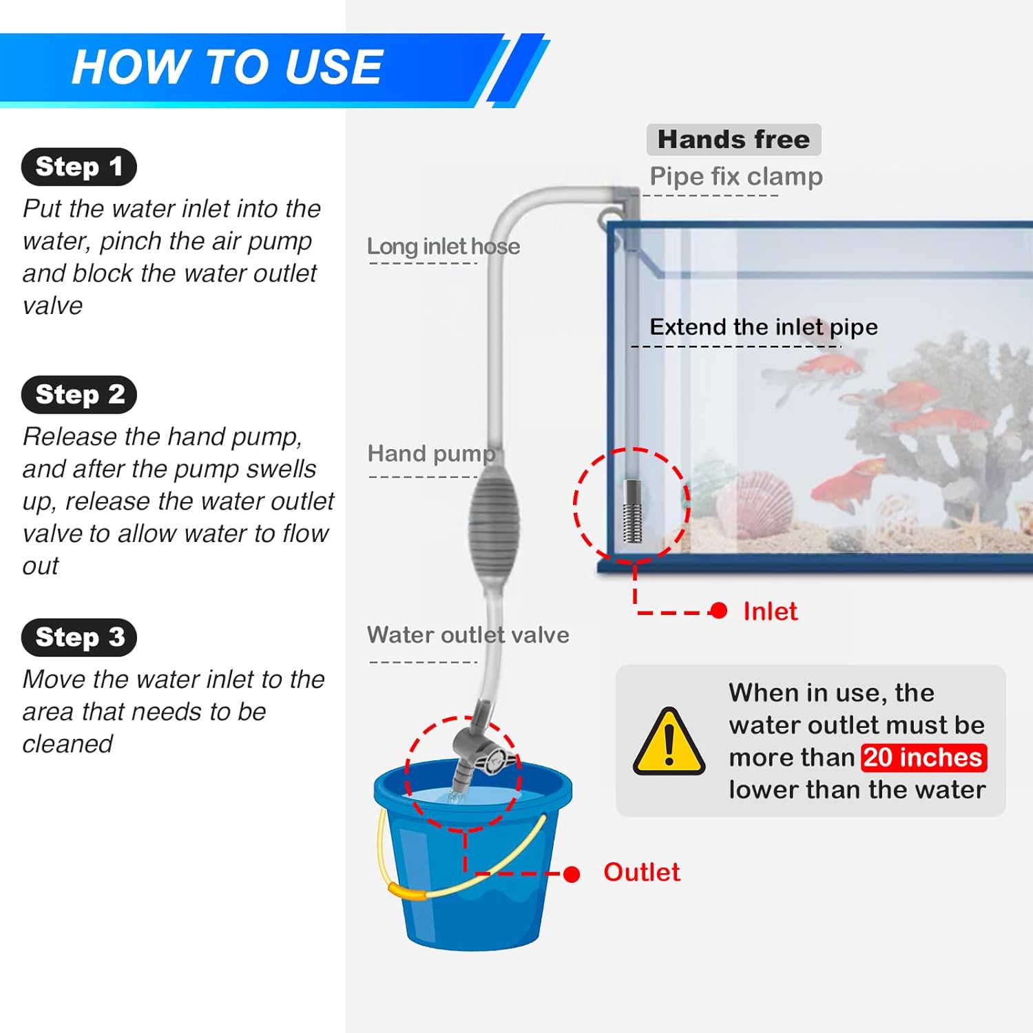 Large Fish Tank Aquarium Sipho – Planted Aquarium Products Bewertung und Preis
