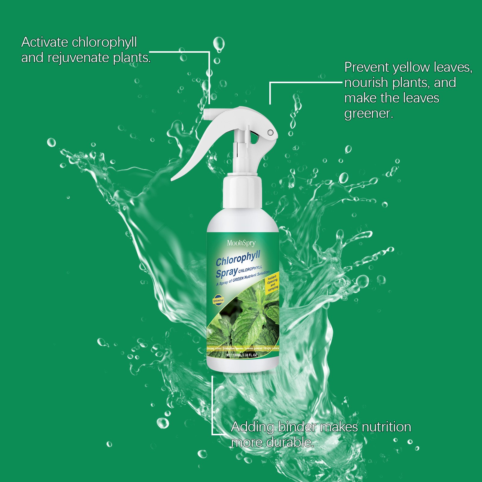 Moonspry Plant Chlorophyll Fol – Liquid Fertilizer All In Bewertung und Preis