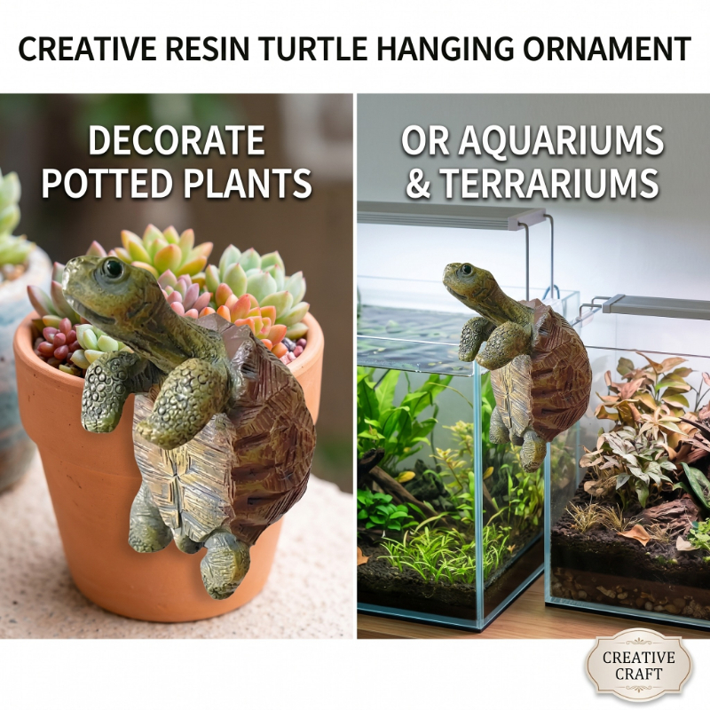Fishing Turtle Hanging Turtle  – Aquarium Planted Fish Tank Bewertung und Preis
