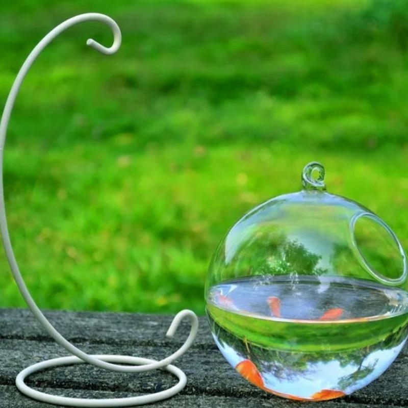 Transparent Spherical Glass Ha – Aquarium Planted Fish Tank Bewertung und Preis