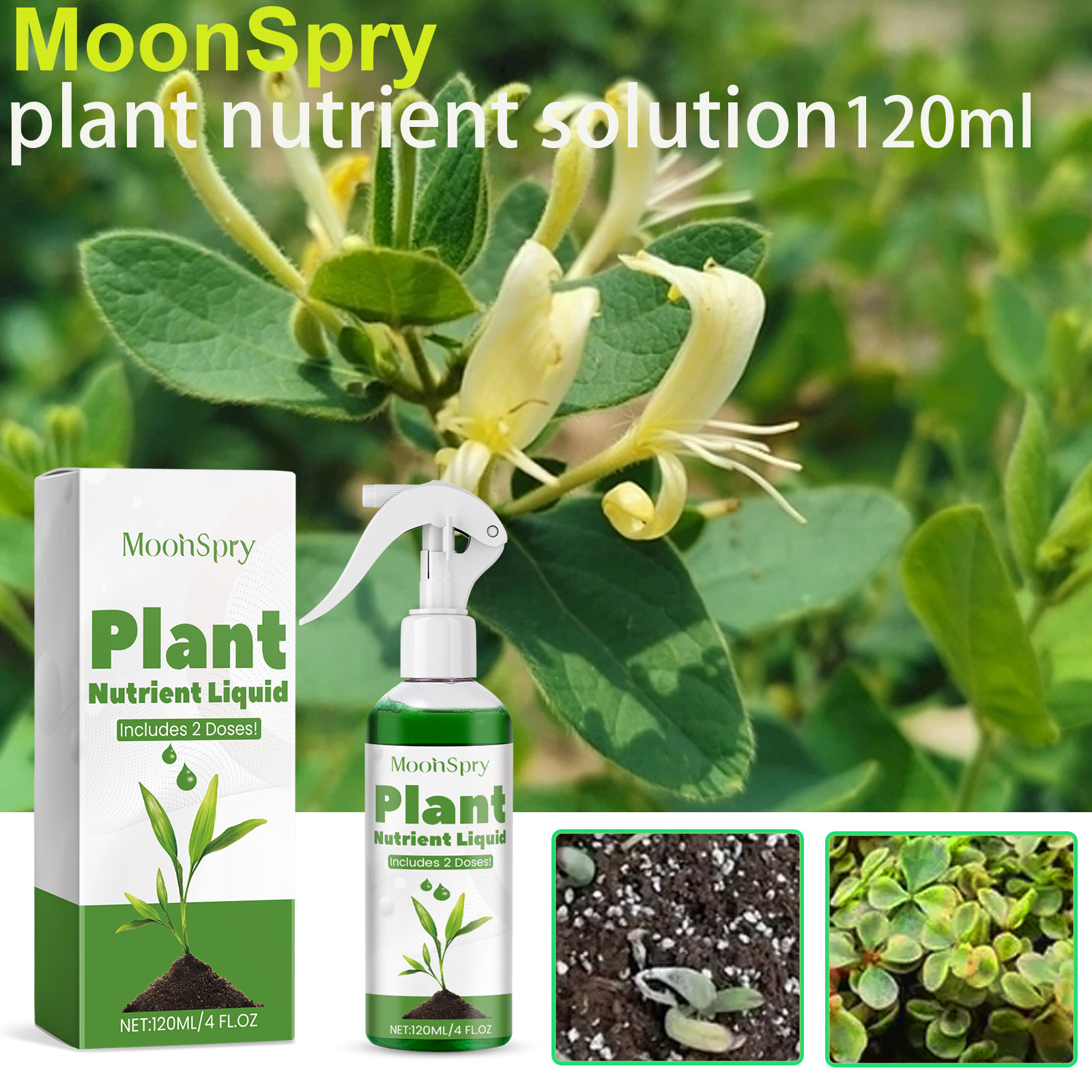 MOONSPRY 100ml Organic Potted  – Liquid Fertilizer All In Bewertung und Preis