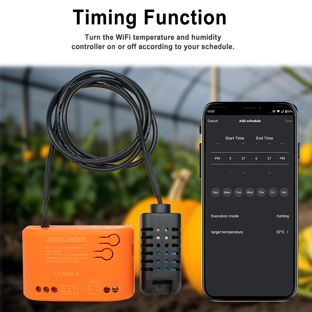 Tuya WiFi Temperature Humidity – Aquarium Planted Bewertung und Preis