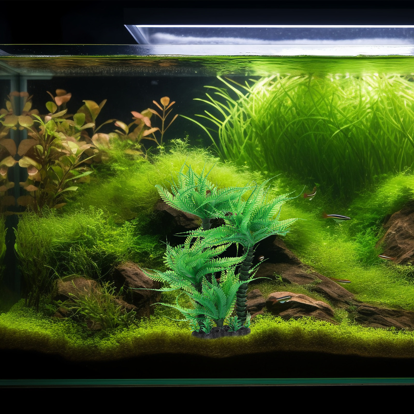 Artificial Aquarium Plants Fis – Planted Aquarium For Goldfish Bewertung und Preis