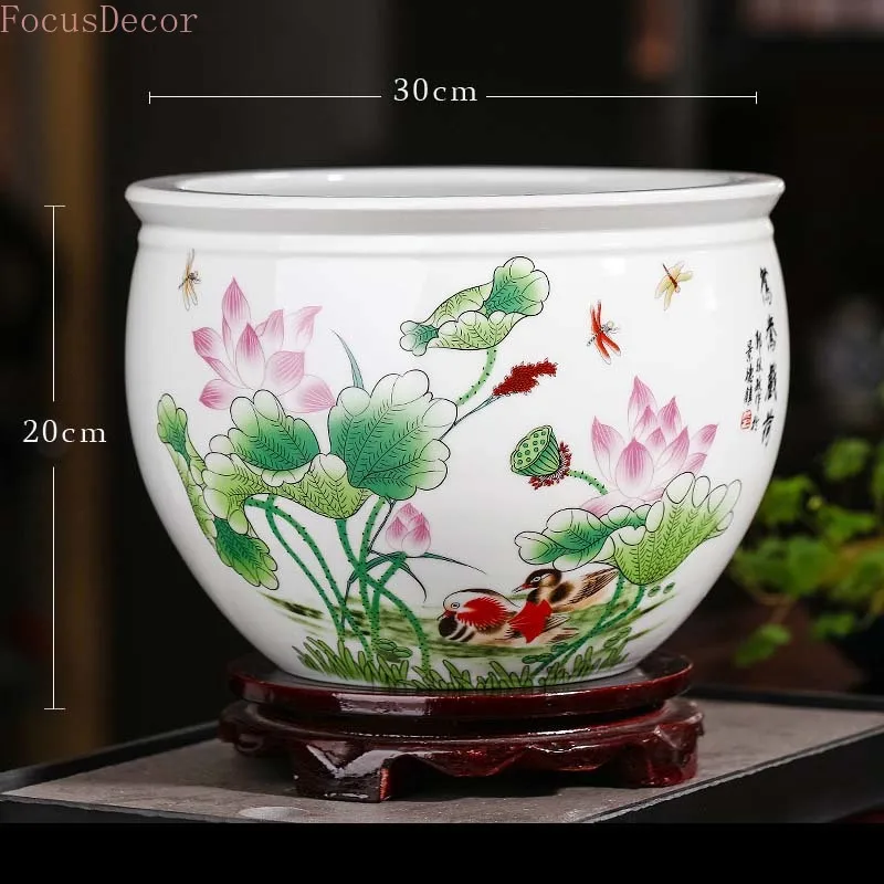 30cm Ceramic Fish Aquarium Fis – Planted Aquarium For Goldfish Bewertung und Preis
