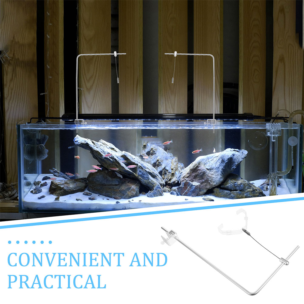 2pcs Aquarium Light Holder Wit – Aquarium Planted Fish Tank Bewertung und Preis