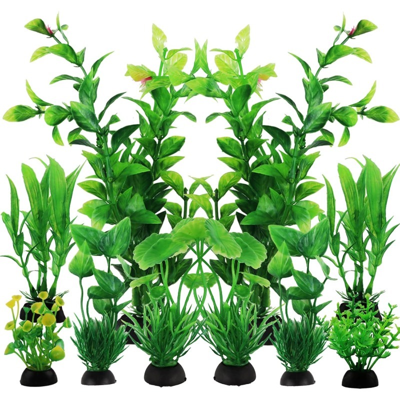 10/20Pcs Artificial Aquarium P – Aquarium Planted Fish Tank Bewertung und Preis