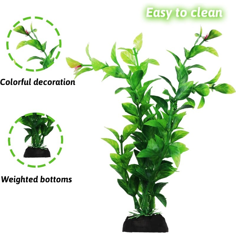10/20Pcs Artificial Aquarium P – Aquarium Planted Fish Tank Bewertung und Preis