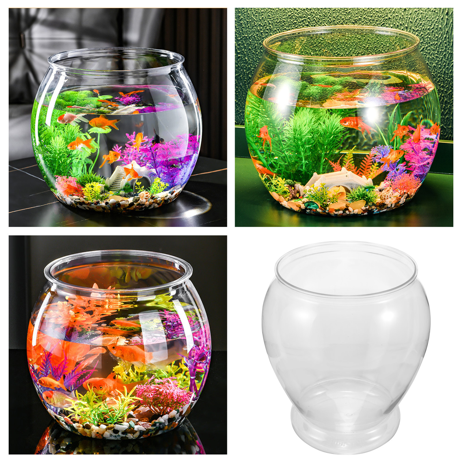 Small Clear Plastic Fish Tank  – Planted Aquarium For Goldfish Bewertung und Preis