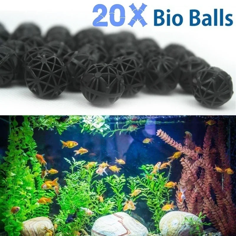20Pcs 16mm Aquarium Filter Bio – Aquarium Plant Fertilizer Bewertung und Preis